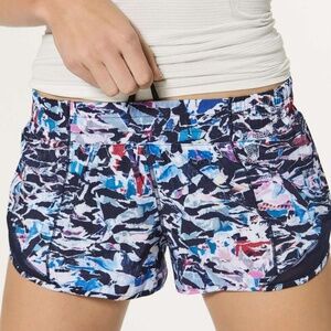 Lululemon Hotty Hot Short II Long 4" Culture Clash Multi Color Print W7AJU